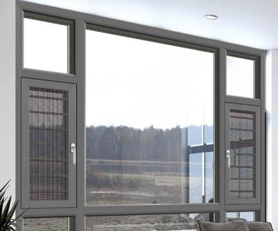 金昌門窗加工廠專業指南 斷橋鋁門窗框結構施工與百葉窗安裝詳解